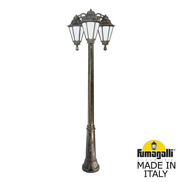 Светильник уличный FUMAGALLI RICU BISSO/RUT 3L DN E26.157.S30.BYF1RDN