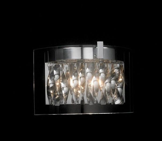 SL760.101.02 — Бра ST Luce, 2 лампы, прозрачный с хромом