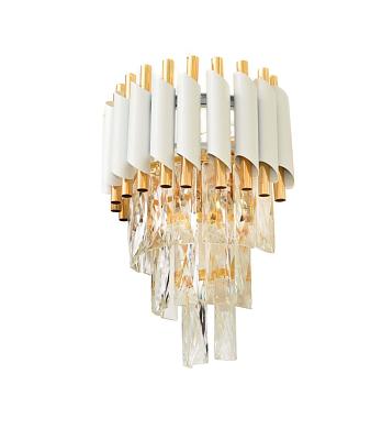 Бра Lumina Deco Funneli LDW 6003-2 WT+F.GD