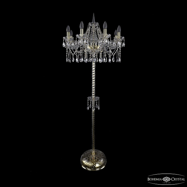 Торшер Bohemia Ivele Crystal 1413T2/8/200-160 G