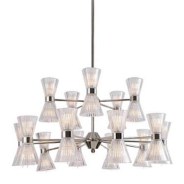 Люстра Glass Horn Light matt nickel 103