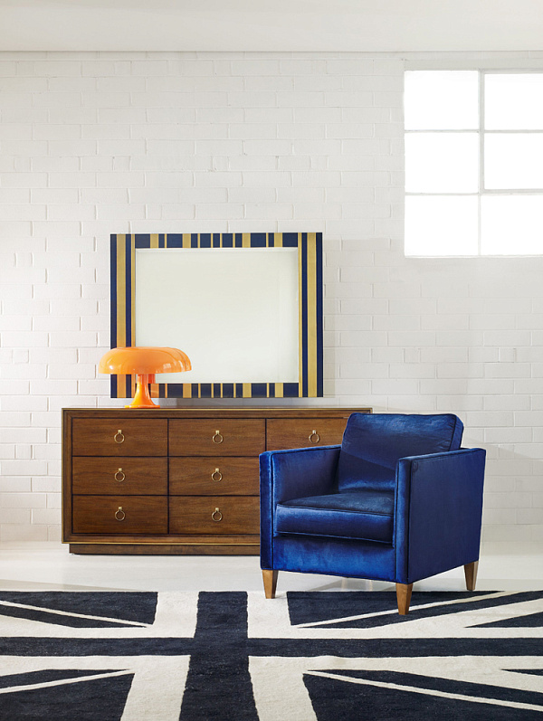 Зеркало Gramercy Home 1586-90 1586-90008-BL2-P