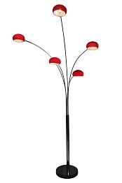 Торшер Zumaline VENTI TS-5805G-RE (RED)