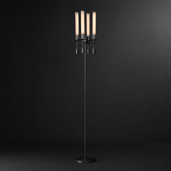 Торшер Restoration Hardware Fontanelle Chandelier black Amazon Home AMG006710