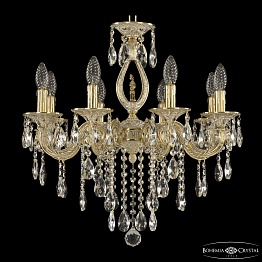 Люстра Bohemia Ivele Crystal 71401/8/175 B GW FH1S
