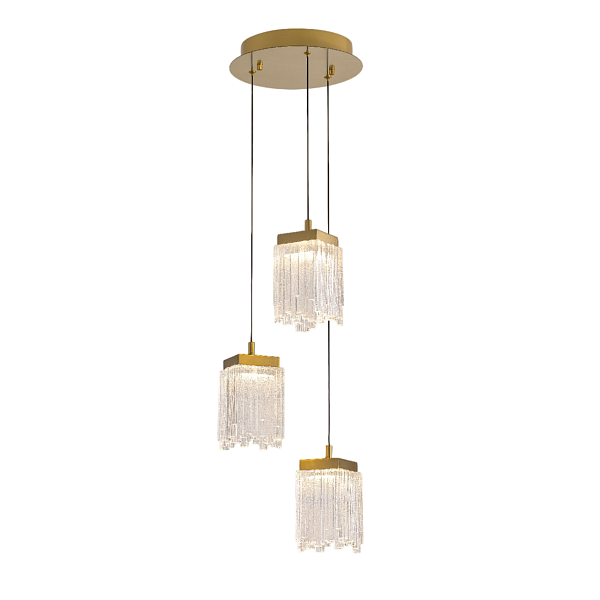 Подвесной светильник Delight Collection MD25020403-3A2 Satin gold