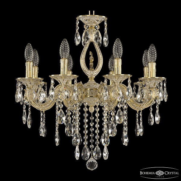 Люстра Bohemia Ivele Crystal 71401/8/175 B GW FH1S