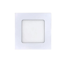 Cветильник светодиодный встраиваемый КОМПЛЕКТ 5 штук Elvan 102SQ-6W-6000K-Wh