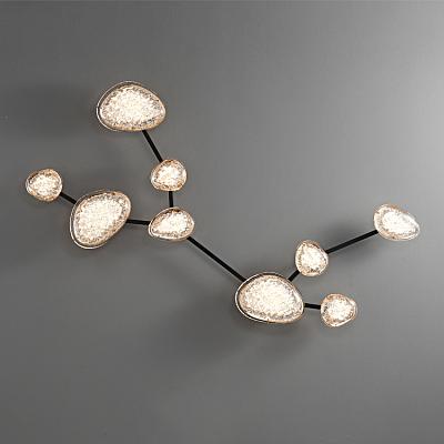 Настенный светильник Delight Collection 2309-Virgo matt black/french gold