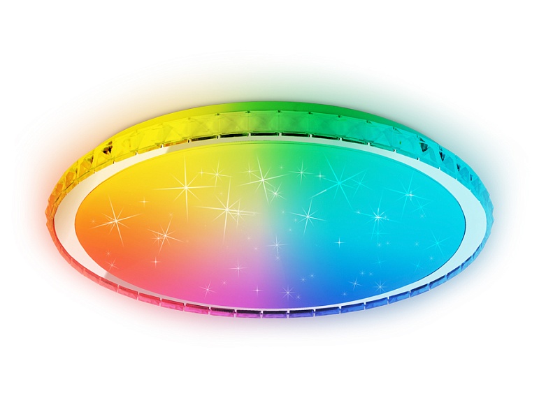 Светодиодный светильник c подсветкой RGB Ambrella Light FF501