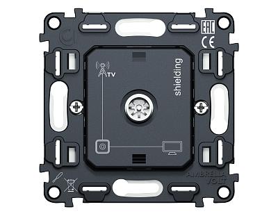 Механизм TV розетки оконечной экранированной 5-1000 MHz 3dB QUANT VM199