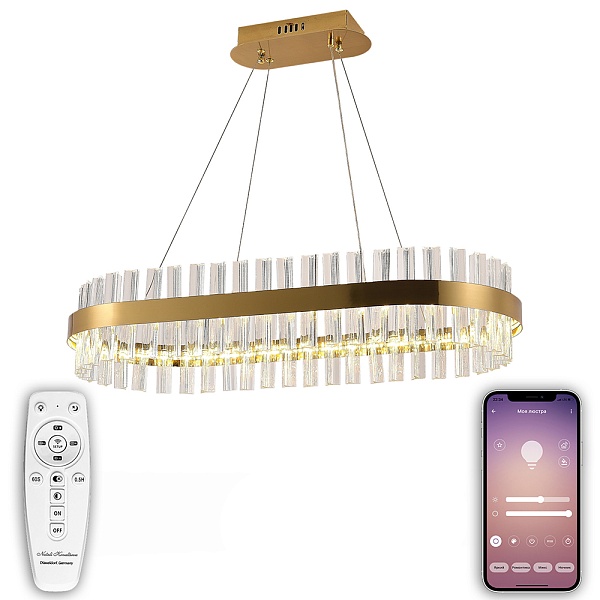 Подвесная люстра светодиодная Natali Kovaltseva SMART НИМБЫ LED LAMPS 81252