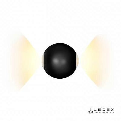 Настенный светильник iLedex Rainbow ZD8168-6W RGB matt black