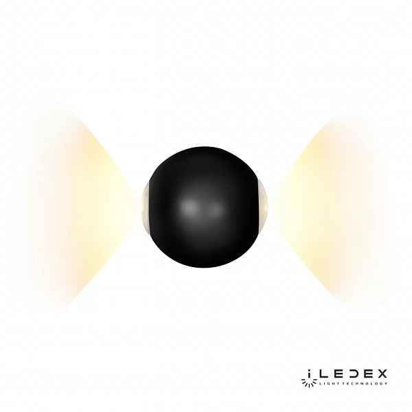 Настенный светильник iLedex Rainbow ZD8168-6W RGB matt black