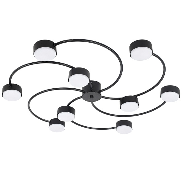 Потолочный светильник Escada 1180/9P GX53*15W Black