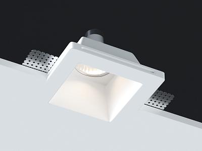 Светильник встраиваемый гипсовый Donolux Elementare DL270SQ1W