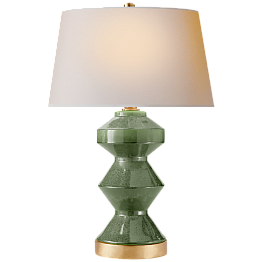 Настольная лампа Visual Comfort Weller Zig-Zag CHA8666SHK-NP