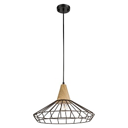 Светильник подвесной Globo 15274, черный, E27, 1x60W
