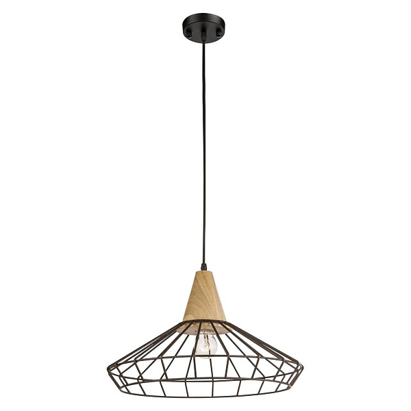 Светильник подвесной Globo 15274, черный, E27, 1x60W
