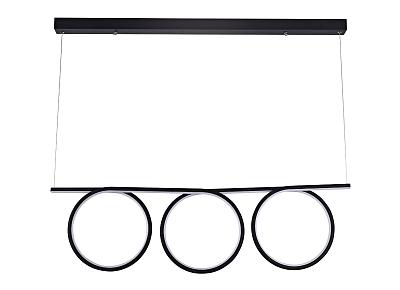 Подвесной светодиодный светильник Donolux S111024/3 70W Black