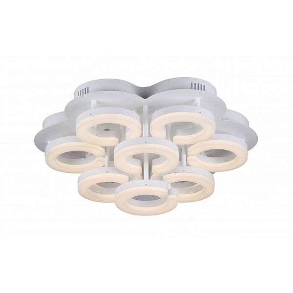 SL887.502.06 — Люстра потолочная светодиодная ST Luce, 10 плафонов, белый