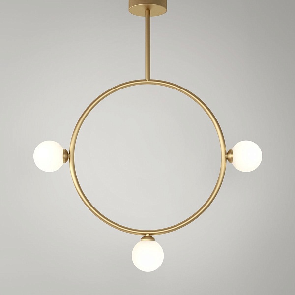Люстра Areti Circle Pendant | 3 плафона