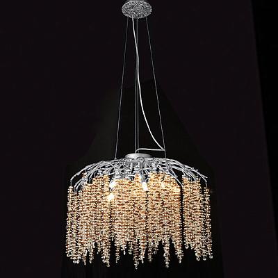 Люстра Sinfonia di Luce Silver Amber Dome Great Light LS60394