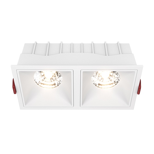 Встраиваемый светильник Maytoni Technical Alfa LED DL043-02-15W3K-SQ-W