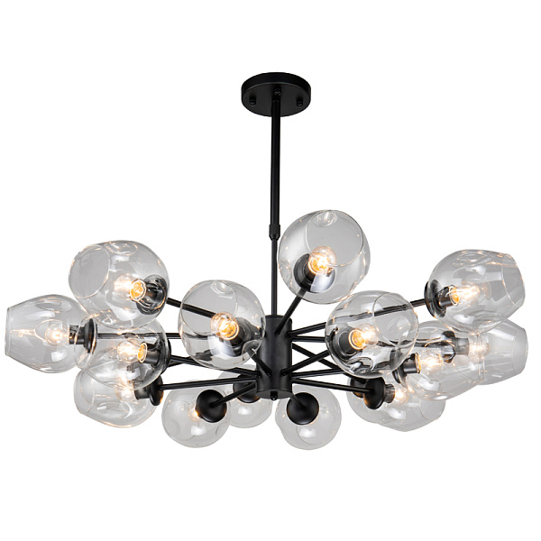 Люстра Branching Bubble Chandelier black 16