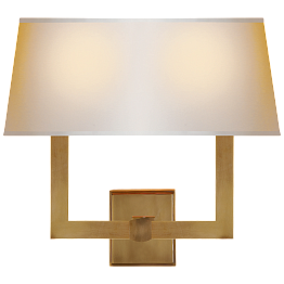 Бра Visual Comfort Square SL2820HAB-NP2
