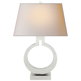 Настольная лампа Visual Comfort Ring Form Small CHA8969PN-NP