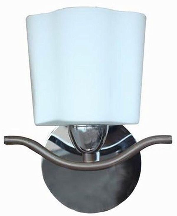 SL300.801.01 — Бра ST Luce, 1 плафон, белый, хром с венге
