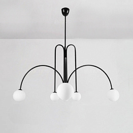 Люстра Fontana Amorosa Gran Finale Black designed by Michael Anastassiades