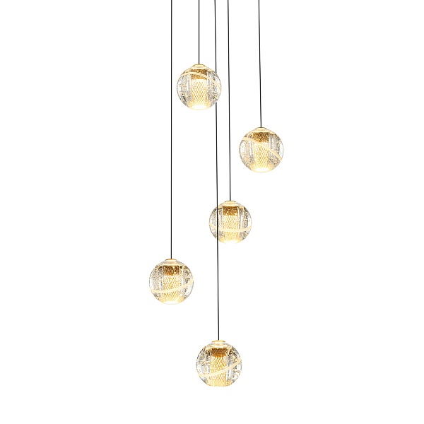 Подвесной светильник Delight Collection MD22001052-5A gold