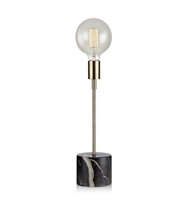 Настольная лампа Marble Top Black Tall Loft Concept 43.298.СH.20.RU