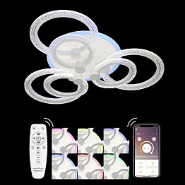 Люстра потолочная светодиодная Natali Kovaltseva HIGH-TECH LED LAMPS 82013