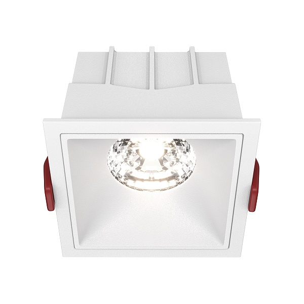 Встраиваемый светильник Maytoni Technical Alfa LED DL043-01-15W4K-SQ-W