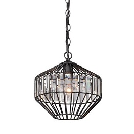 Люстра Glass Plate Pendant #6 Black