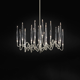 Люстра Round Chandelier Nickel by Il Pezzo Mancante
