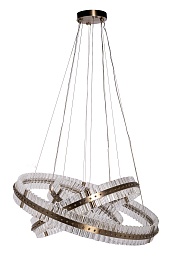 91GH-30861 Люстра подвесная Галактика (Galaxy) стекло прозрач. d100*h37,5см