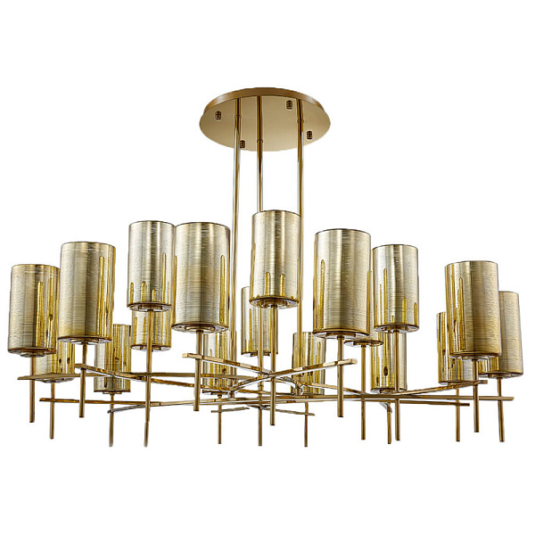 Люстра Light Cylinders gold lamps 18
