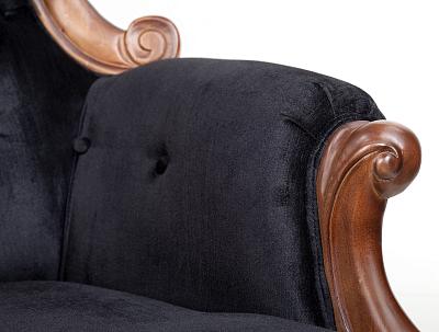 Кресло MAK interior Madre black CH-295-BB