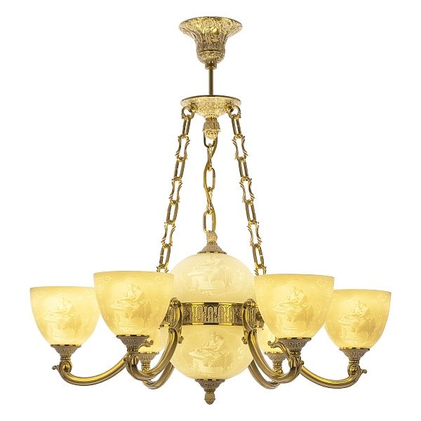 Люстра Bohemia Ivele Crystal 72009P/6/175 GW P1 U Pair