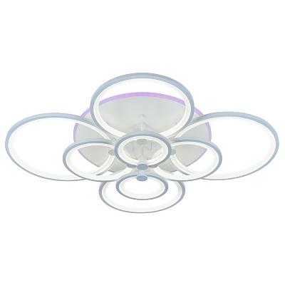Светодиодная люстра Profit Light 8077/8 WHT