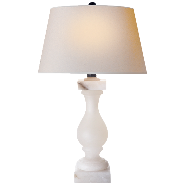 Настольная лампа Visual Comfort Balustrade CHA8924ALB-NP