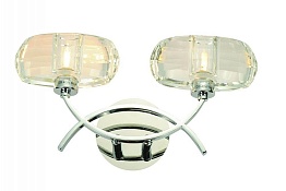 SL755.101.02 — Бра ST Luce, 2 плафона, прозрачный, хром