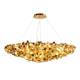 Люстра Godfreet Gold Chandelier | диаметр 100 см