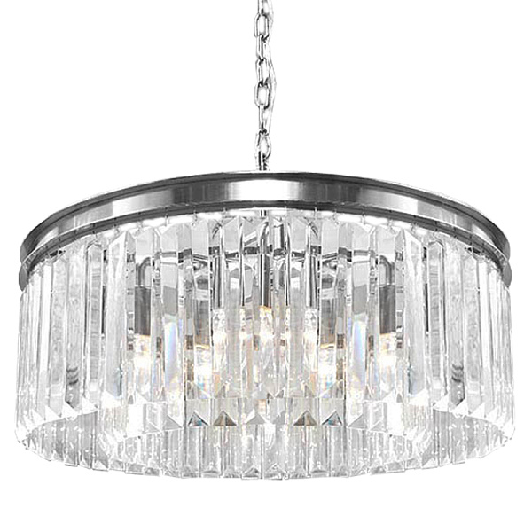 Люстра RH Odeon Chandelier Silver 65