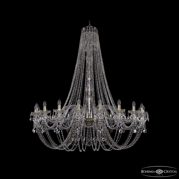 Люстра Bohemia Ivele Crystal 1406/24/530/h-160 G