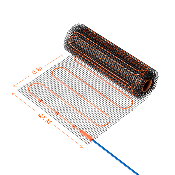 Нагревательный мат VLT01-200-1.5 VLT01-200-1.5
